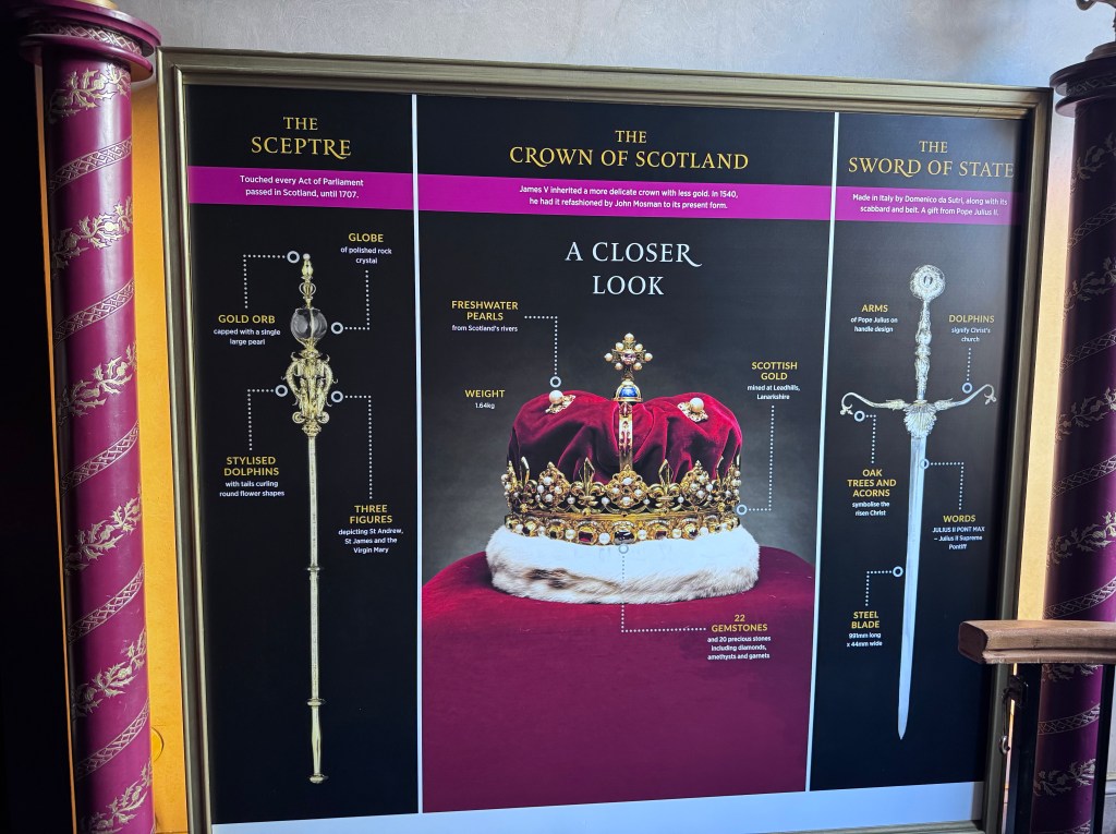I was able to take a photo of this in the back room we went through to get to the elevator. 